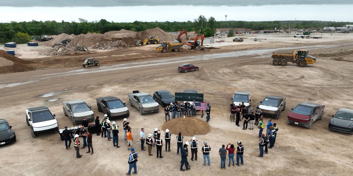 Tesla Breaks Ground on Terafab Chip Facility at Giga Texas