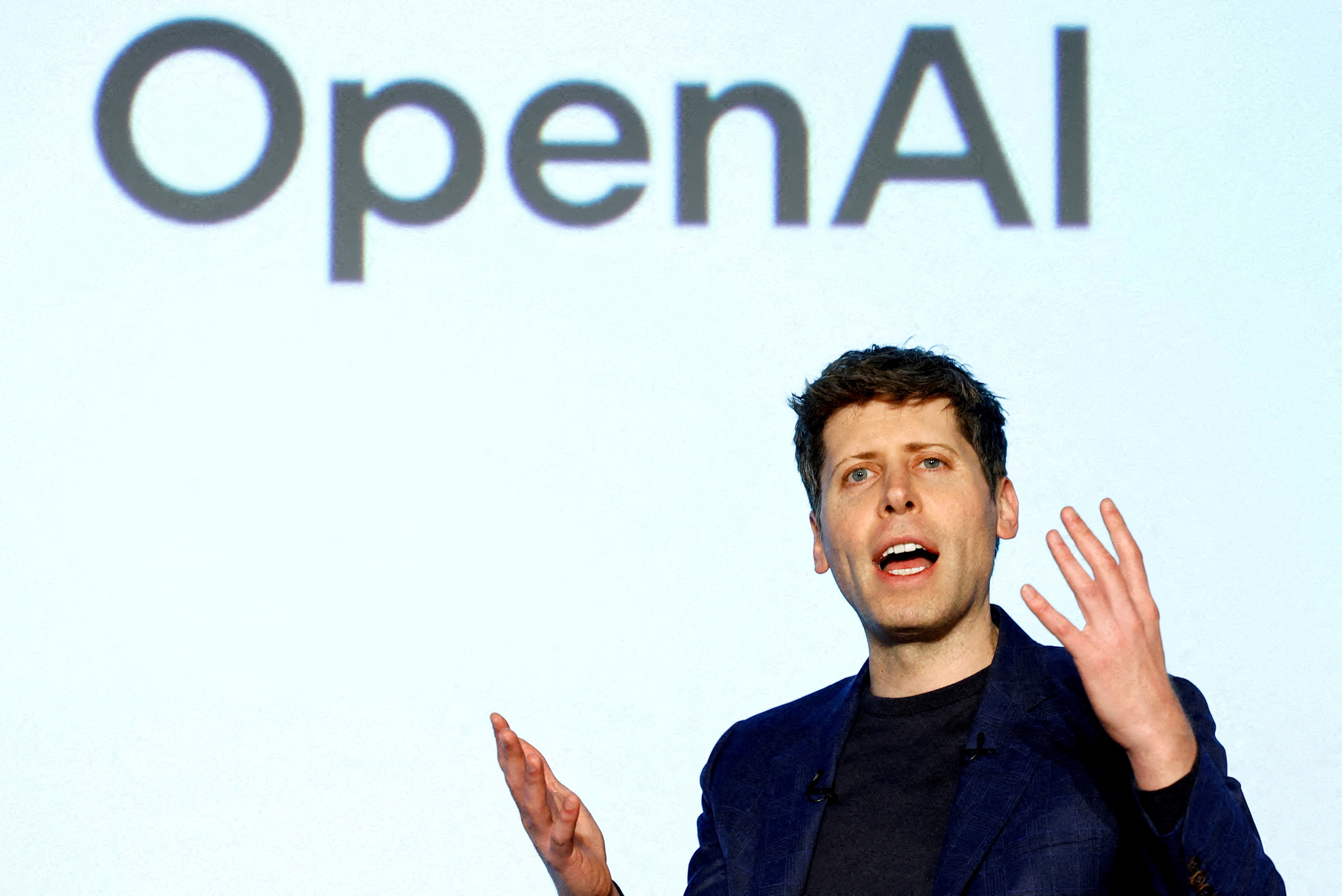 OpenAI CEO Sam Altman at an event in Tokyo, Japan, February 3, 2025. (REUTERS)