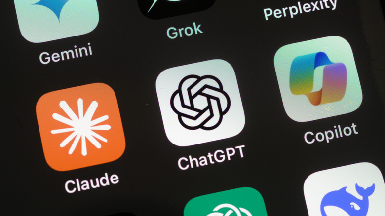 Apps on a phone