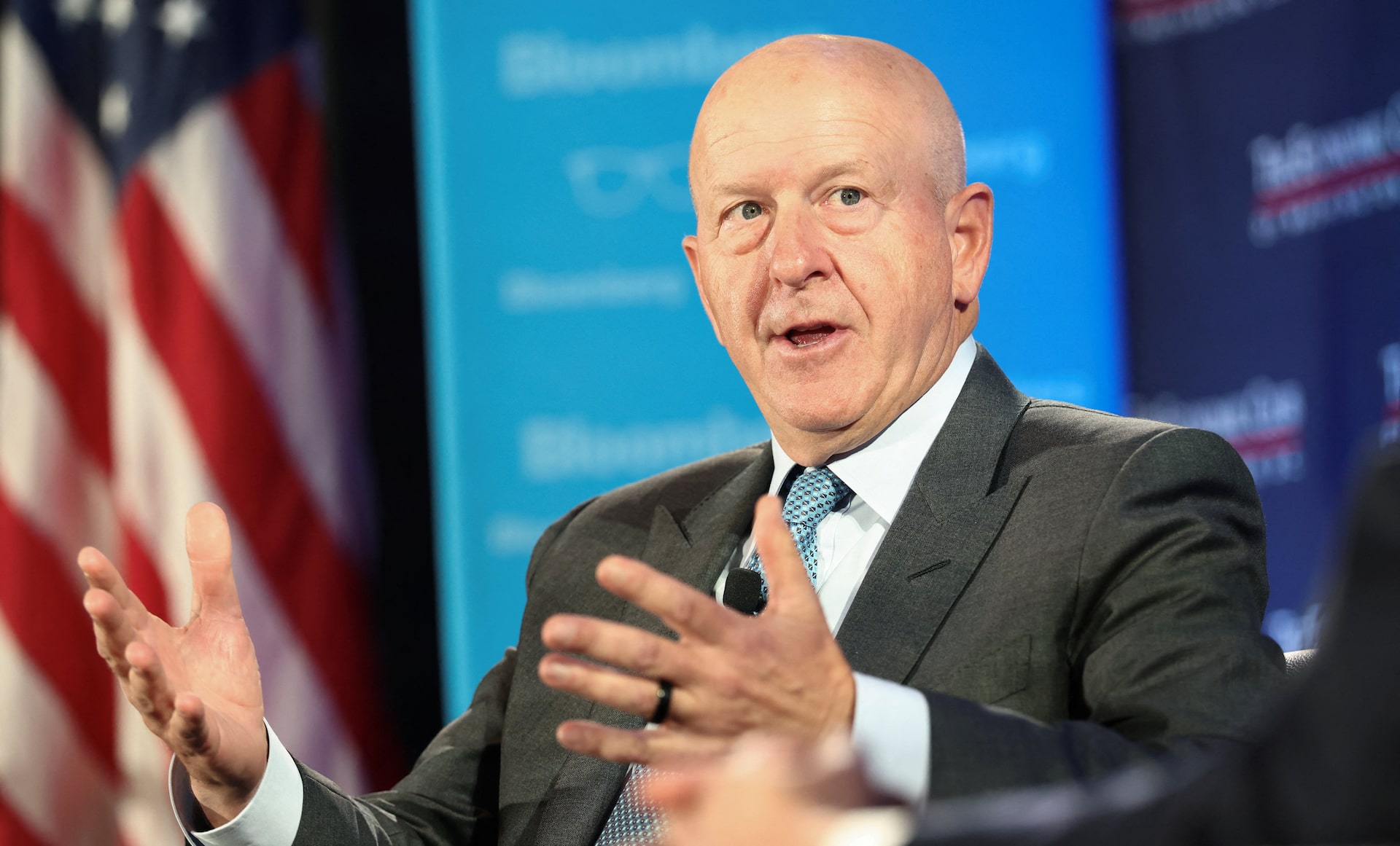 Goldman Sachs CEO David Solomon interviewed at the Economic Club of Washington